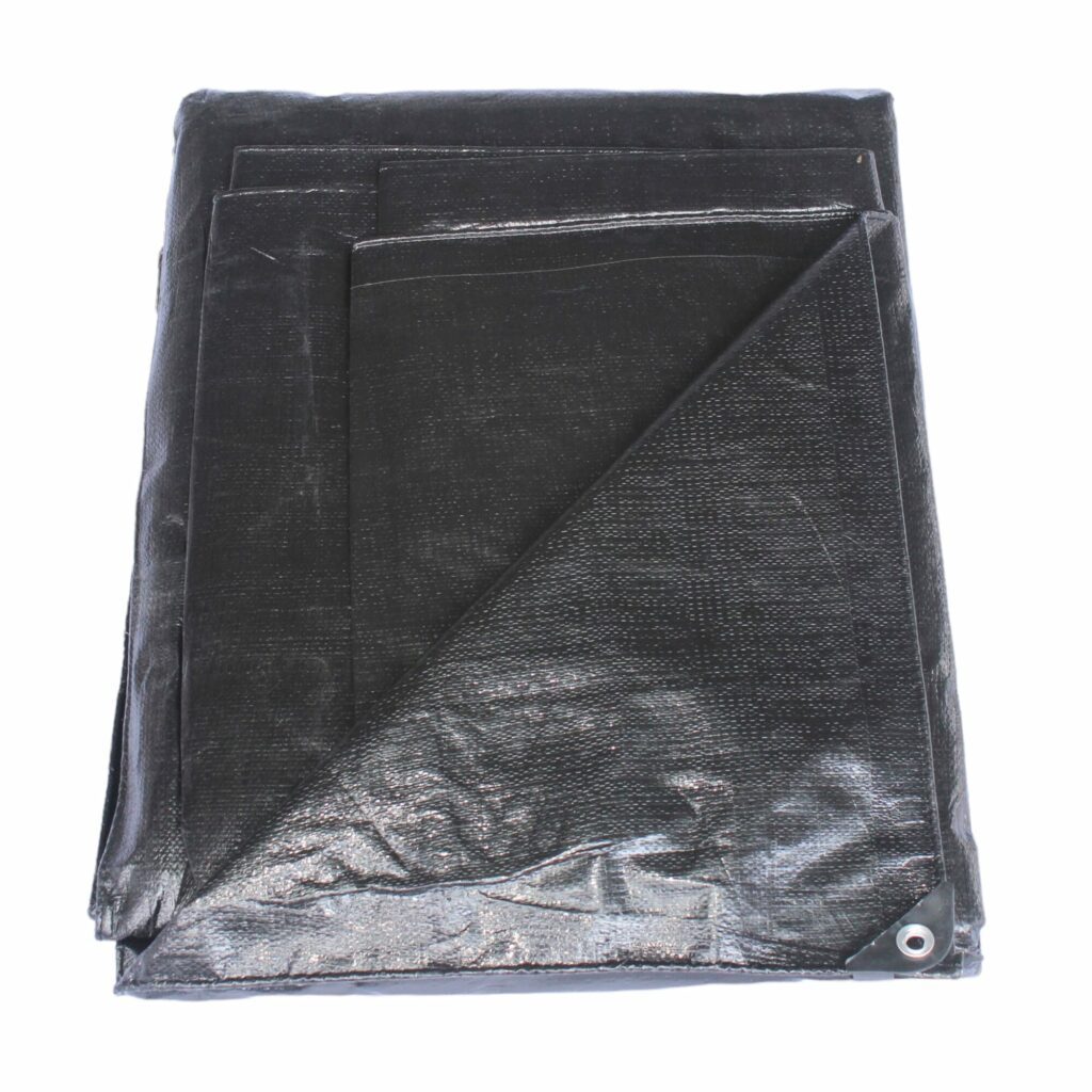 Black Tarpaulin