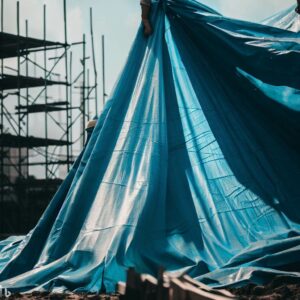 Tarpaulin in Construction