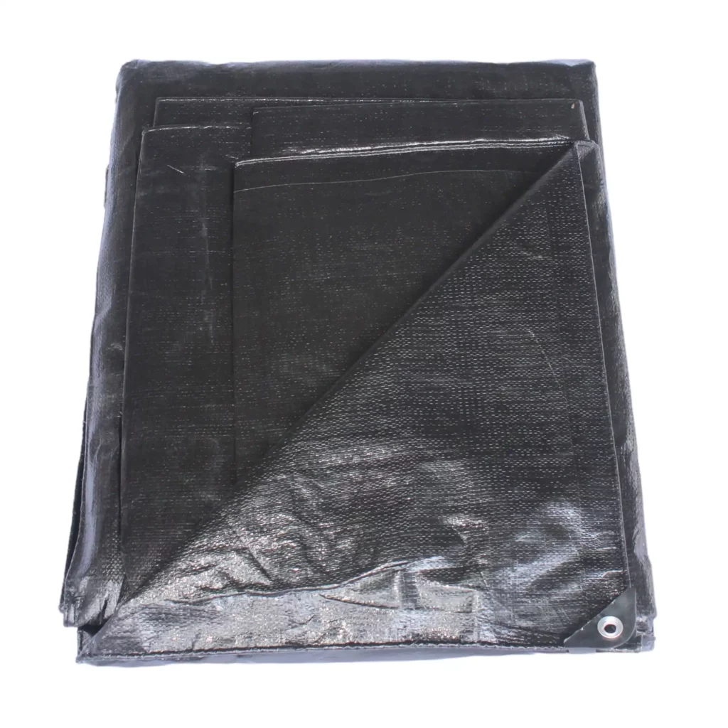 black high quality tarpaulin